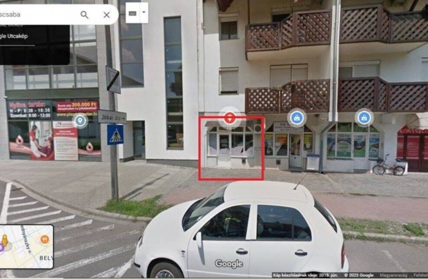 Csaba Center közeli üzlethelyiség kiadó