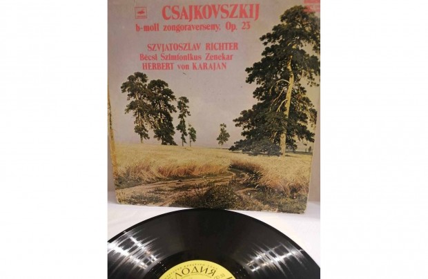 Csajkovszkj b-mol zongoraverseny bakelit lemez elad!