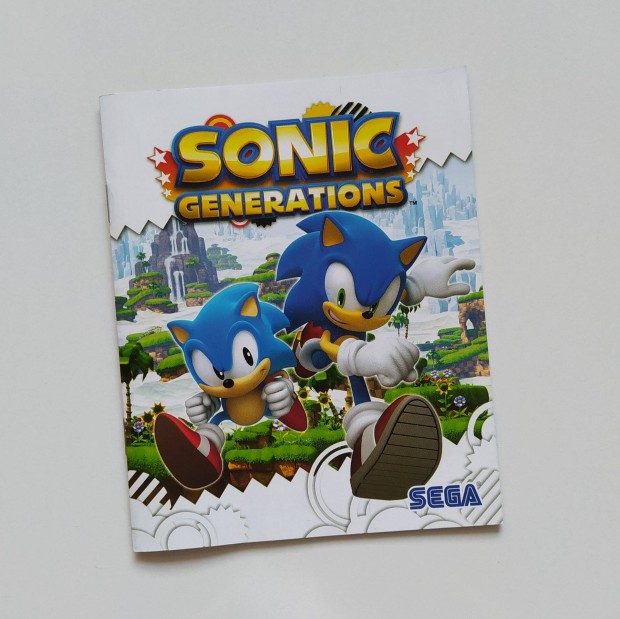 Csak manual - Sonic Generations Playstation 3 PS3