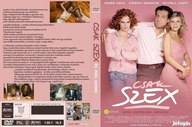 Csak szex s ms semmi, DVD bontatlan, j