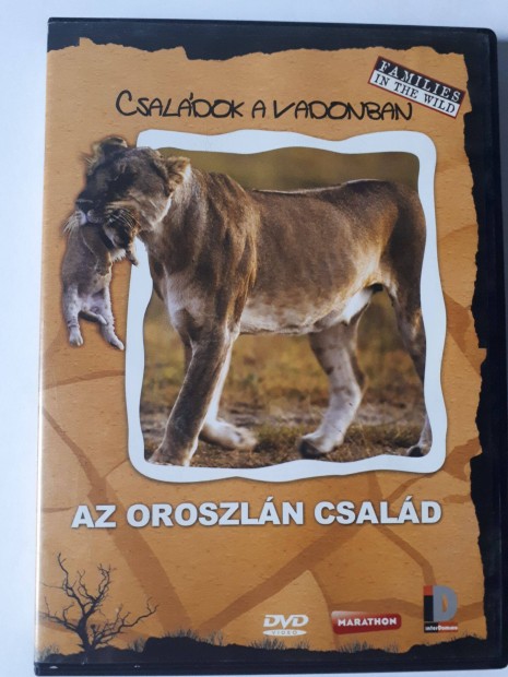 Csaldok a vadonban - Az oroszln csald DVD (posta 510 Ft)