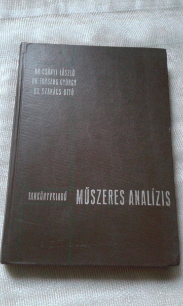 Csnyi-Farsang-Szakcs: Mszaki analzis c. tanknyv, 1969