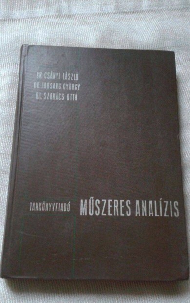 Csnyi-Farsang-Szakcs: Mszaki analzis c. tanknyv, 1969