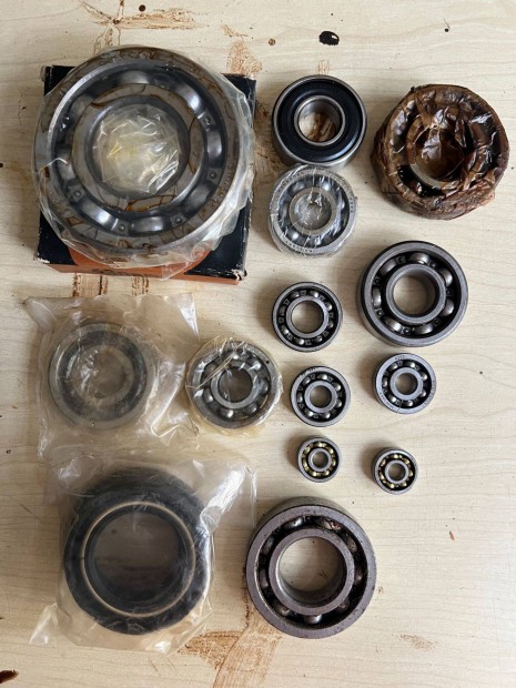 Csapgyak, szimeringek tbb mretben, teljesen jak Eladk