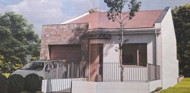 Csap�kertben �j �p�t�s� csal�di h�z elad�!