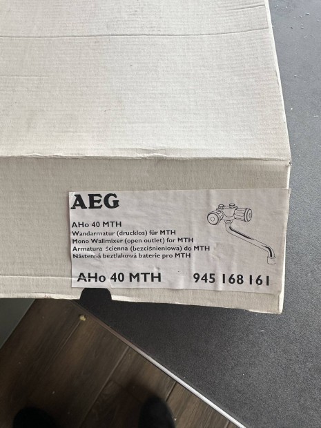 Csaptelep új AEG
