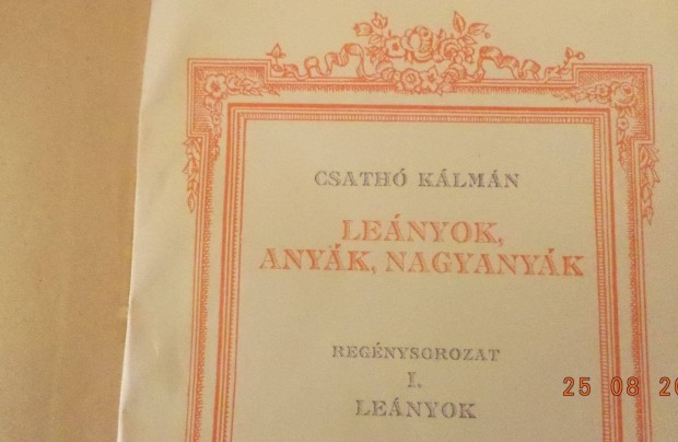 Csath Klmn: Lnyok, anyk, nagyanyk I - II