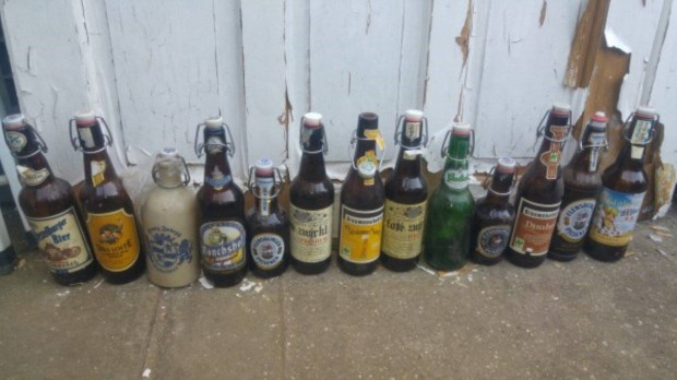 Csatos sörös üvegek 0, 5L-es és 0, 33l-es