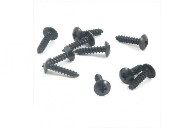 Csavar k�szlet 3,5x16mm fekete (x10)