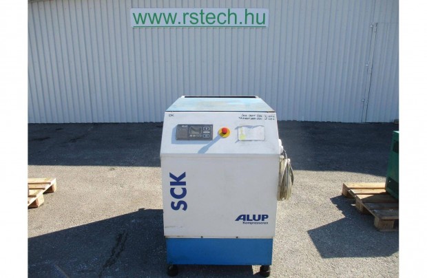 Csavarkompresszor 22 kW 3.9 m3/perc kompresszor Alup (2974)