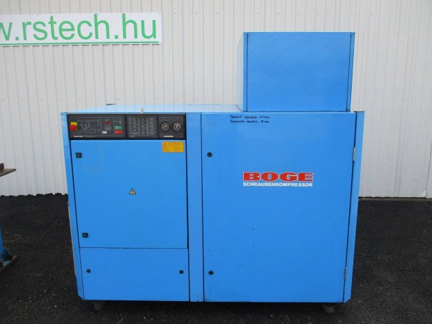 Csavarkompresszor Boge 45kW 6.5m3/perc kompresszor (1466)
