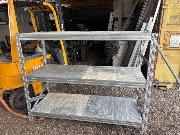 Csavarmentes nagy teherb�r�s� haszn�lt 150x180x70.cm Salgopolc 