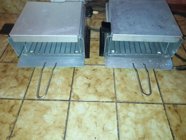 Csehszlovák Aluminium Retro Melegszendvics Sütő Szép Állapotban