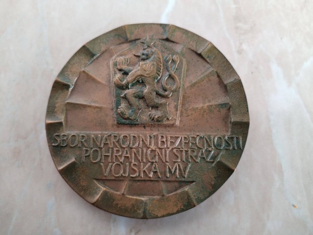 Csehszlovk Nemzetbisztonsgi Hatrrk bronz rem