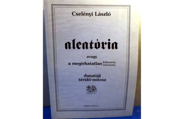 Cselnyi Lszl: Aleatria