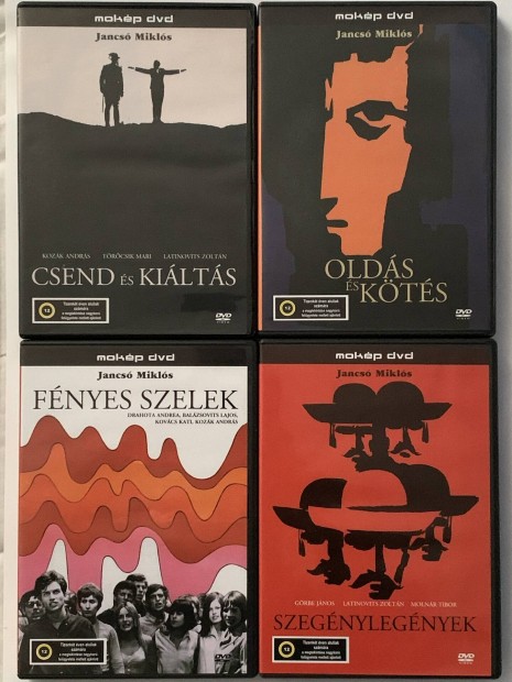 Csend s kilts, olds s kts, fnyes szelek, szegnylegnyek dvd