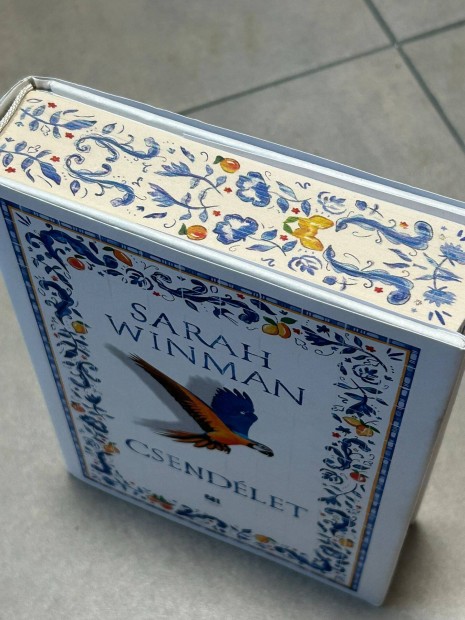 Csendélet Sarah Winman Könyv regény új bestseller éldekorált