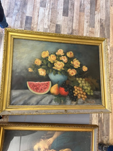 Csend�let - Klasszikus olajfestm�ny