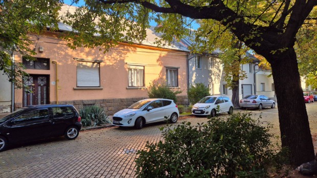 Csendes, saj�t kertes lak�s