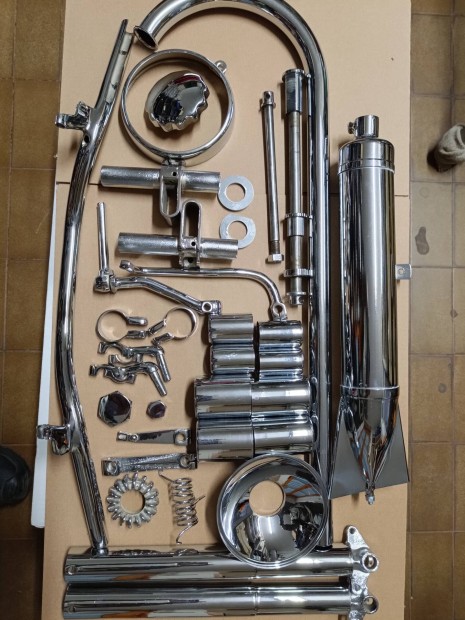 Csepel 125-T, 125-D kr�mozott alkatr�szek 