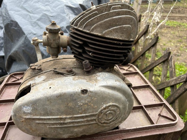 Csepel Danuvia 125 fellelt motorblokk