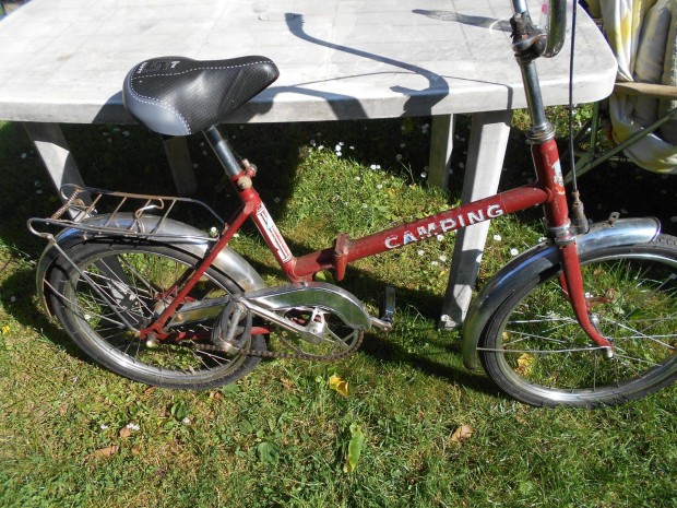 Csepel Retró régi camping kemping kerékpár bicikli