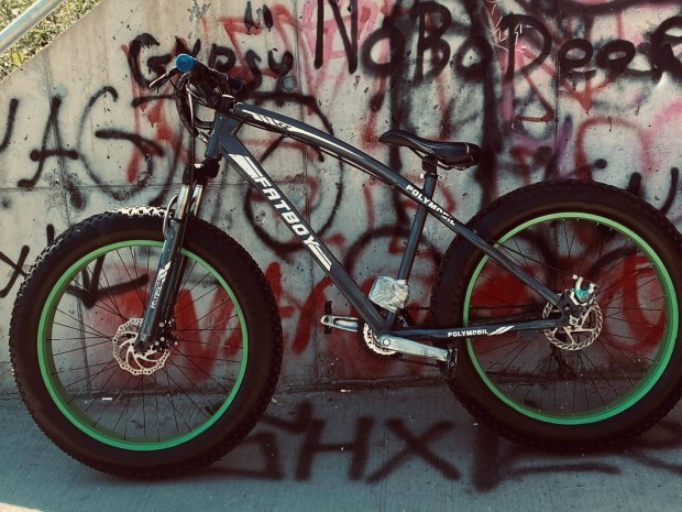 Csere! Fatbike + Ninebot F40i elektromos roller terep rollerre