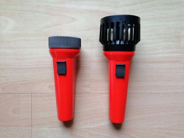 Cserélhető fejes elemlámpa + ventilátor