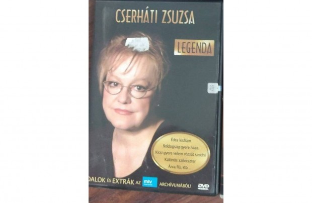 Cserhti Zsuzsa Legenda DVD