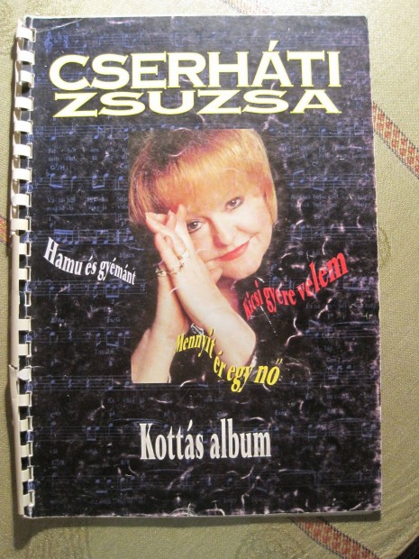 Cserhti Zsuzsa kotts album, kotta