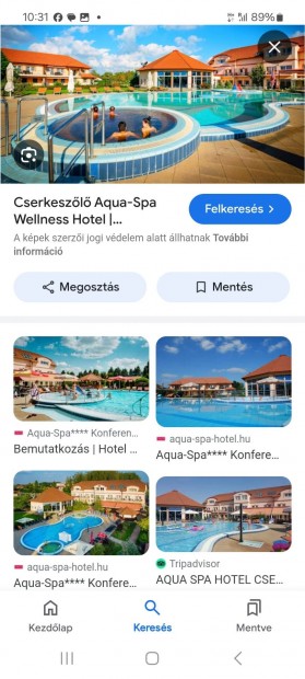 Cserkeszl/Aqua spa hotel **** utalvny elad 