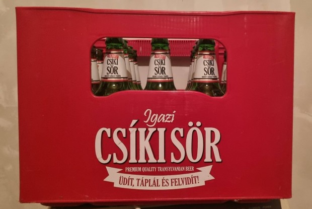 Cski srs rekesz elad