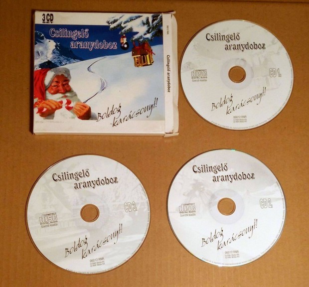 Csilingel Aranydoboz Karcsonyi (3CD-s) 2006 (jogtiszta)