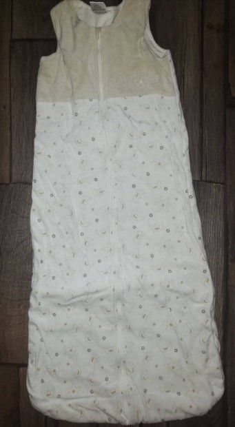 Csillag, hold mintás meleg plüss hálózsák, Impidimpi, 110 cm