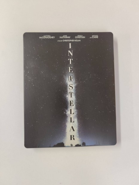 Csillagok kztt ( Interstellar ) fmdobozos Blu-ray ( Steelbook )