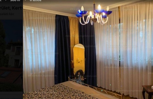 Csillár, üveg, fehér és kék