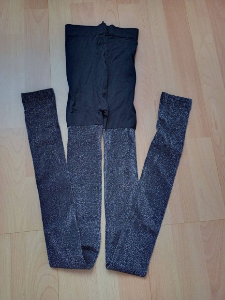 Csillog ezst szlas, leggings j