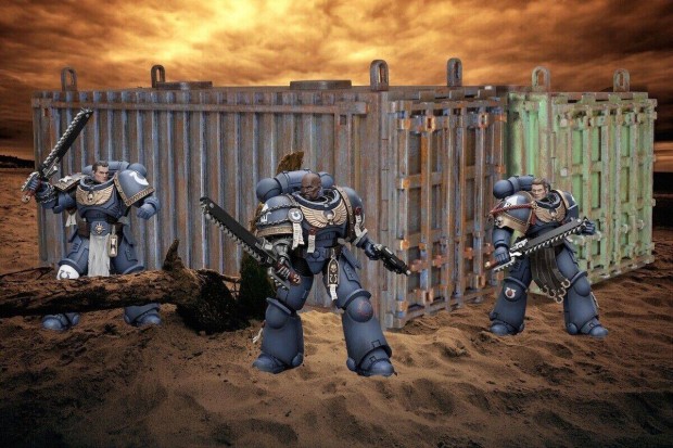 Csináld magad konténer makett 28 és 32 mm 1/56 figurákhoz