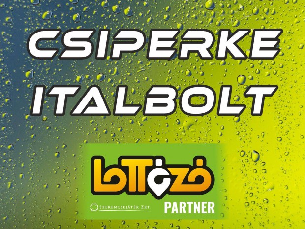 Csiperke italboltba pultost keresünk!