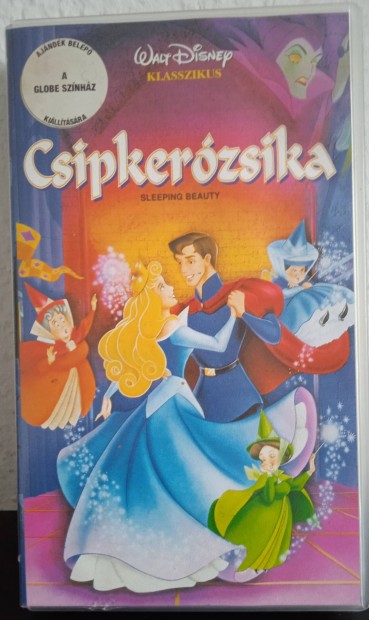 Csipkerzsika VHS kazetta elad 