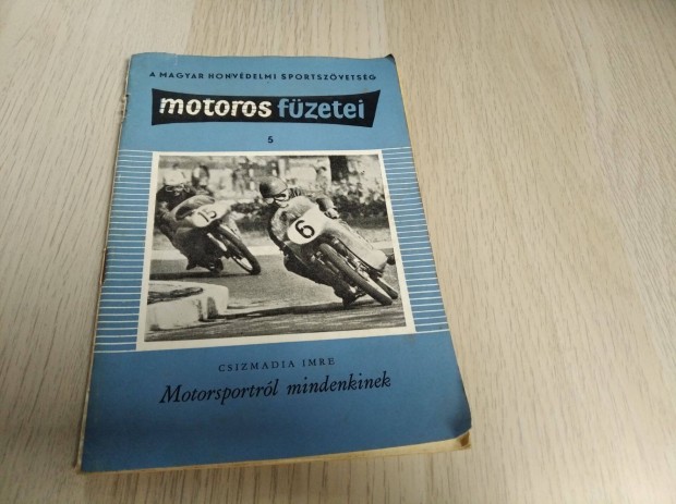 Csizmadia Imre - Motorsportrl mindenkinek / 1961