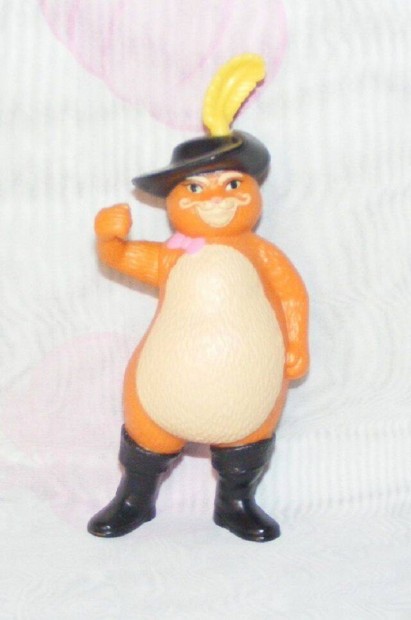 Csizmás Kandúr figura Shrek mese