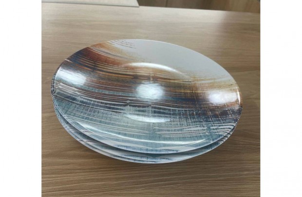 Csodás naplementés kerámia lapostányér 26 cm 6 db csomag