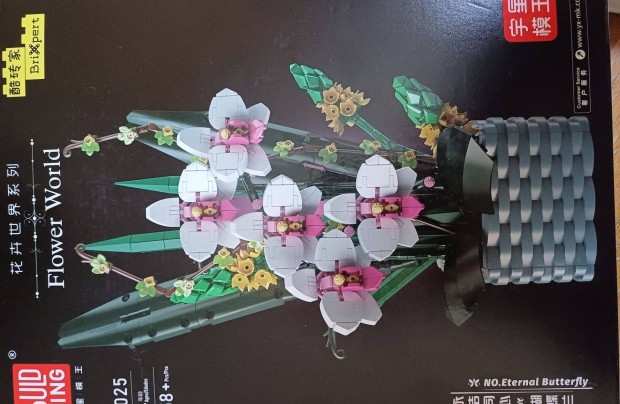 Csods orchideacsokor kis ptkockkbl (1158 db)