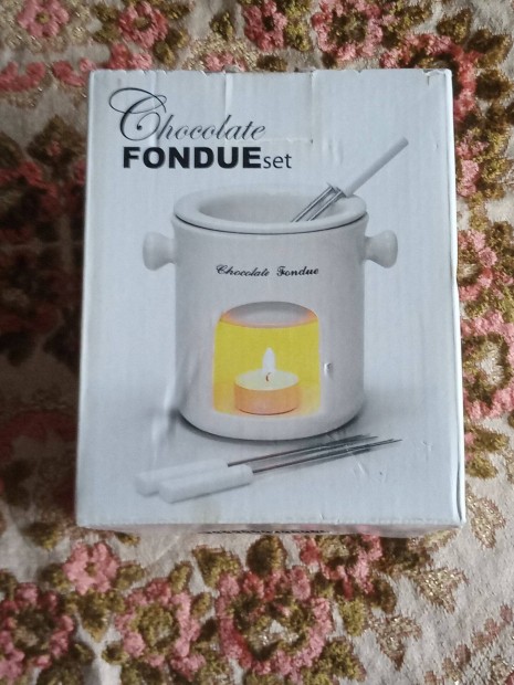 Csokold fondue, fond szett, j, dobozban 6000ft buda