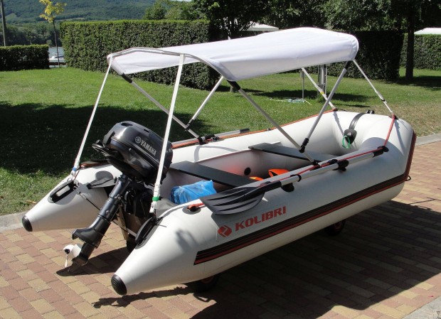Csnak motorral