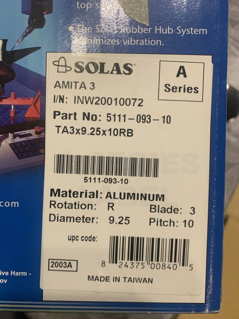 Csnakmotor Csiga Tohatsu 9.9