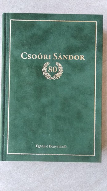 Csori Sndor 80 knyv 