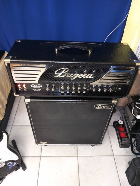 Csöves 120.W Bugera gitár erősítő fej eladó !