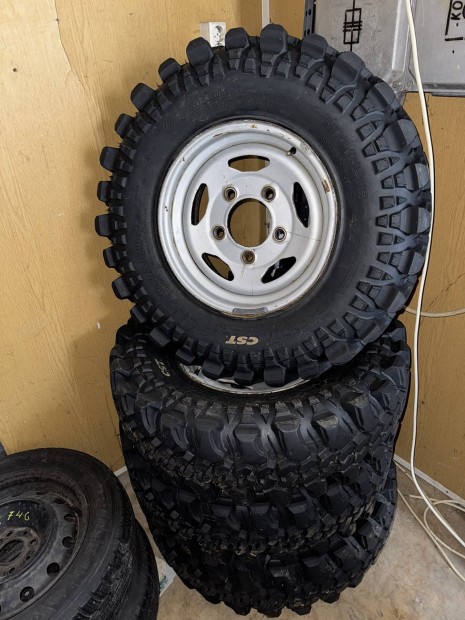 Cst land dragon 33 10,5 r16 , bf goodrich mud terrain 215/75 r15 